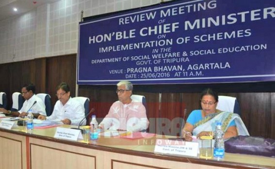 Social Welfare Dept. held review meeting at Pragna Bhawan Social Welfare Dept. held review meeting at Pragna Bhawan